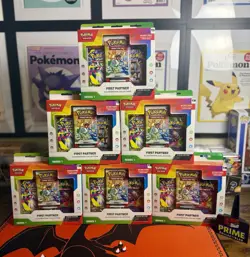 Pokemon TCG First Partner Series 1 Illustration Collection Box Lot Of 6 - Image 1