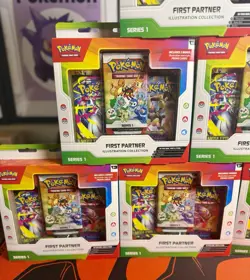Pokemon TCG First Partner Series 1 Illustration Collection Box Lot Of 6 - Image 2
