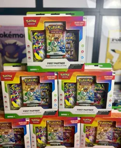 Pokemon TCG First Partner Series 1 Illustration Collection Box Lot Of 6 - Image 4