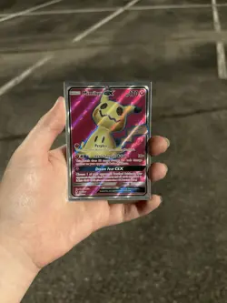 The Pokemon Company Mimikyu GX 206/214 SM Lost Thunder Full Art Holo Ultra Rare - Image 1