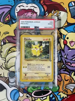 Pikachu PSA 2 Jungle Pokemon #60 - Image 1