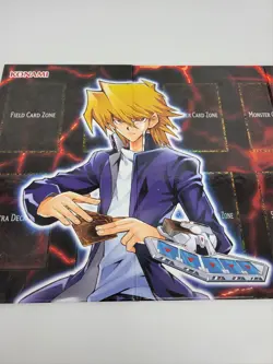 Konami Yugioh Trading Card Game Play Mat Board Shonen Jump Joey Wheeler 1996 - Image 3