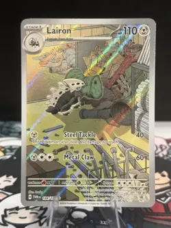 Pokemon TCG: SV06 Twilight Masquerade - Lairon IR 184/167 - NM+ - Image 1