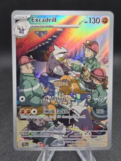 Excadrill 174/162 Pokemon Temporal Forces IR - NM - Image 1