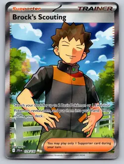 Brock's Scouting 179/159 Ultra Rare Journey Together Lightly Played - Image 1