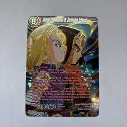 Android 17 & Android 18 Domination Achieved Foil Card SPR Dragon Ball Super ccg - Image 1