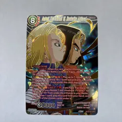 Android 17 & Android 18 Domination Achieved Foil Card SPR Dragon Ball Super ccg - Image 2