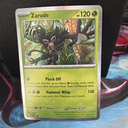 Pokemon TCG, Zarude SVP 199 - Black Star Promo - Image 1