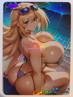 Dark Magician Girl Yugioh Anime Sexy Waifu Comic Card ACG CCG Manga Digimon - Image 1