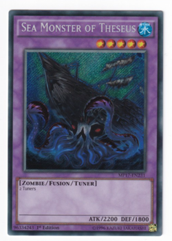 Sea Monster of Theseus - (MP17-EN231 - 1st Ed - Secret Rare) - NM - Yugioh - Image 1