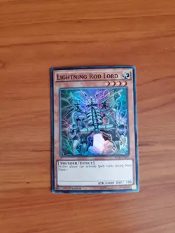 Lightning Rod Lord - Yugioh Secrets of Eternity 1st Ed - SECE-EN037 - NM/MINT - Image 1