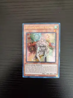 Yugioh Magnificent Mavens - Witchcrafter Genni - Ultra Rare - MAMA-EN023 - Image 1