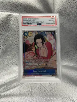 One Piece Boa Hancock Illustration Box Vol.1 Promo St17-004 Psa 10 - Image 1