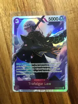 3 - Trafalgar Law OP05-069 SUPER RARE One Piece Awakening of the New Era ENG - Image 3