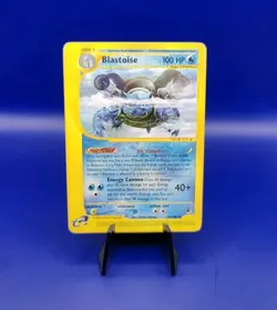 Blastoise 37/165 Expedition E-Series Non Holo Rare Pokemon Card TCG WOTC LP - Image 1