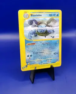 Blastoise 37/165 Expedition E-Series Non Holo Rare Pokemon Card TCG WOTC LP - Image 2