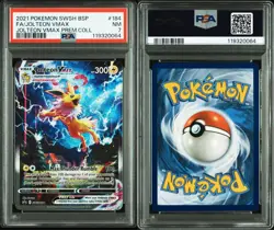 Pokemon Card Sanders VMAX English PSA7 Used Collectible - Image 1