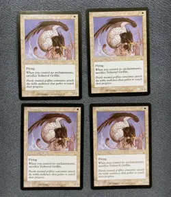 MTG Tethered Griffin x4 NM ! Urza's Destiny / Magic The Gathering - Image 1