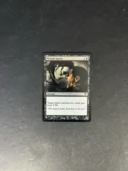 MTG Magic the Gathering Mental Agony (114/252) Avacyn Restored MP FOIL - Image 1