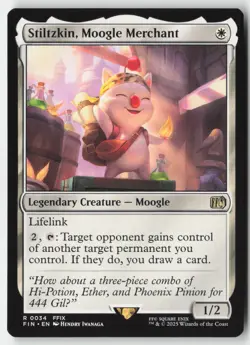 MTG - Stiltzkin, Moogle Merchant R FINAL FANTASY 34 LP-NM - Image 1