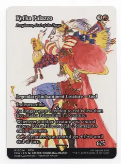 Kefka Palazzo - Purphoros, God of the Forge (Showcase) Final Fantasy Regular MTG - Image 1