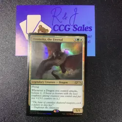 MTG - Foil - Dromoka, the Eternal Foil - Clash Pack - Near Mint - Image 1