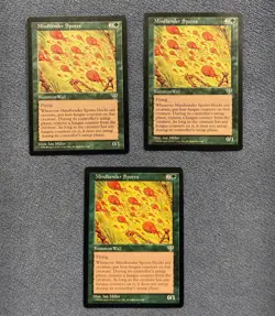 MTG Mindbender Spores x3 NM ! RESERVED LIST ! Mirage / Magic The Gathering - Image 1
