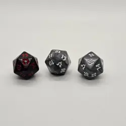 MTG Magic The Gathering Spindown D20 20-Sided Die LOT OF 3 - Image 1