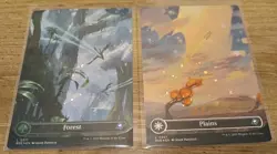Forest And Plains Galaxy FOIL Edge Of Eternities NM/M MTG 🔥 - Image 1