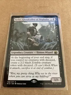 Jadar, Ghoulcaller of Nephalia Innistrad: Midnight Hunt Regular. Mtg. Nm - Image 1