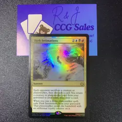 MTG - Foil - Dark Intimations - Aether Revolt - Near Mint - Image 1