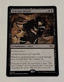 MTG Grievous Wound - Duskmourn: House of Horror LP - Image 1