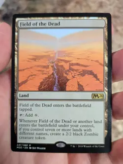 Field of the Dead MTG Core Set 2020 (M20) LP Magic The Gathering Regular - Image 1