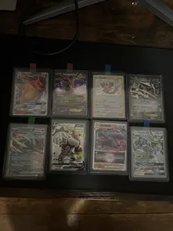 Pokemon Rare, Shiny, and Championship Card Lot. 8 Cards Total - Image 1