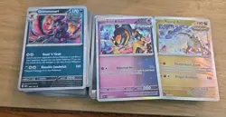 Pokemon Scarlet And Violet Stellar Crown Open Box Over 150 Cards W Holo & Dice - Image 4