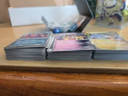 Pokemon Scarlet And Violet Stellar Crown Open Box Over 150 Cards W Holo & Dice - Image 5