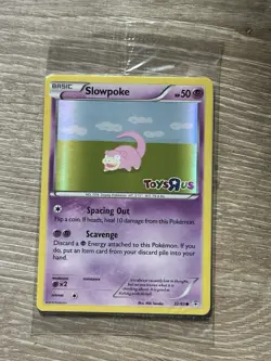 Sealed Pokemon Generations Toys R Us Promo Slowpoke 32/83 Holo - Image 1