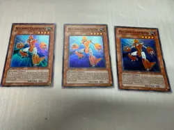 YuGiOh! Machina Gearframe SDMM-EN002 Super Rare 1st Ed x 3 PLAYSET - Image 1