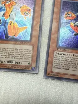 YuGiOh! Machina Gearframe SDMM-EN002 Super Rare 1st Ed x 3 PLAYSET - Image 4