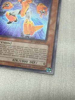 YuGiOh! Machina Gearframe SDMM-EN002 Super Rare 1st Ed x 3 PLAYSET - Image 5