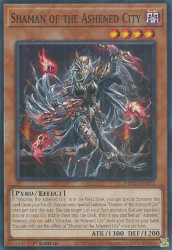 Yugioh - Shaman of the Ashened City - MP25-EN371 - Common - NM/M - Image 1