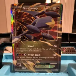 Pokemon Garchomp EX XY167 Black Star Promo Holo Card 2016 NM - Image 1