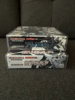Pokemon Card Black Bolt White Flare Booster Box Set Japanese Sealed Rare Pair - Image 2