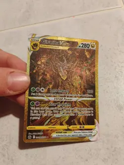 Pokemon Giratina VSTAR TCG Crown Zenith Gold Card GG69/70 Excellent Condition - Image 4