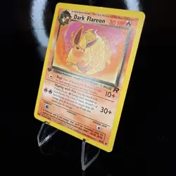 Dark Flareon 35/82 1st Edition Team Rocket Regular Pokemon Card - Image 2
