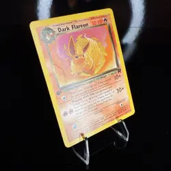 Dark Flareon 35/82 1st Edition Team Rocket Regular Pokemon Card - Image 3