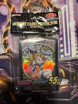 Konami Yu-Gi-Oh! TCG Duelist Card Protectors Dark Magician Girl 55ct Sealed New - Image 1