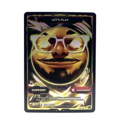 Vcard Awakened Worlds 1st Edition Let’s Play Support Card Secret Rare 270/250 - Image 1