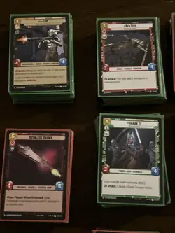 Star Wars Unlimited Uncommon Lot. 727 Cards - Image 3