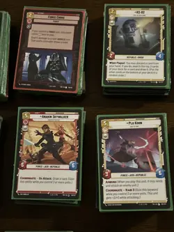 Star Wars Unlimited Uncommon Lot. 727 Cards - Image 5